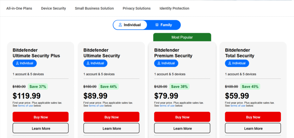 Pricing Plans